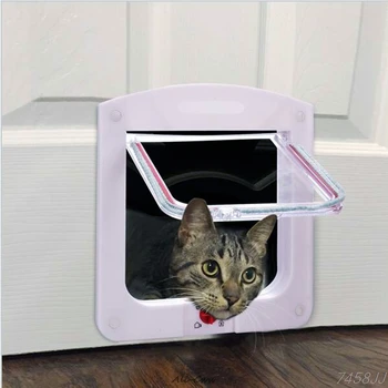 Pet Supplies Controllable White Cat Small Dog Flap Doors 4-Way Kitten Dog Safe Pet Door Kit Telescopic Frame DropShip
Pet Supplies Controllable White Cat Small Dog Flap Doors 4-Way Kitten Dog Safe Pet Door Kit Telescopic Frame DropShip