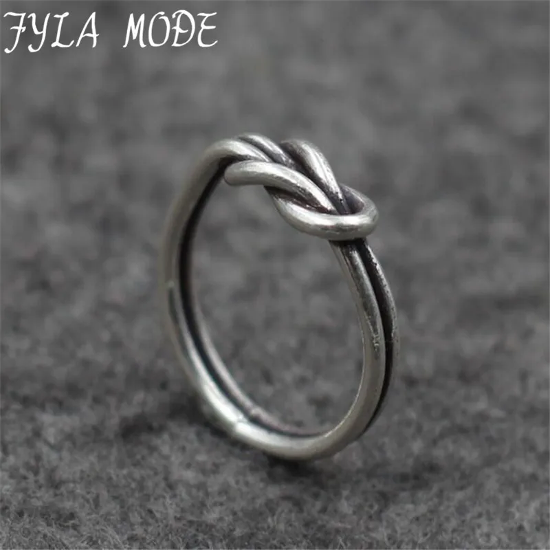 Fyla Mode Mother's Collection Silver Jewelry Antique Love Knot Silver Rings 100% 925 Sterling Silver Ring Jewelry DIY Wholesale
Fyla Mode Mother's Collection Silver Jewelry Antique Love Knot Silver Rings 100% 925 Sterling Silver Ring Jewelry DIY Wholesale