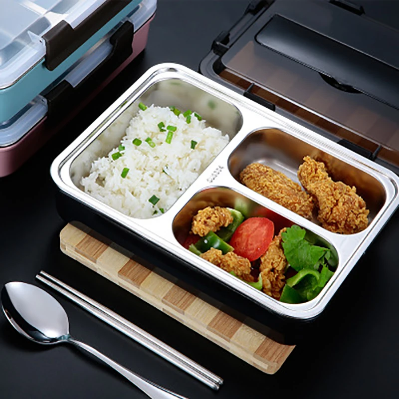 Baispo 304Stainless Steel 1200ML Lunch Box With Spoon And Chopsticks Food Container Portable Bento Box For Food Preservation
Baispo 304Stainless Steel 1200ML Lunch Box With Spoon And Chopsticks Food Container Portable Bento Box For Food Preservation