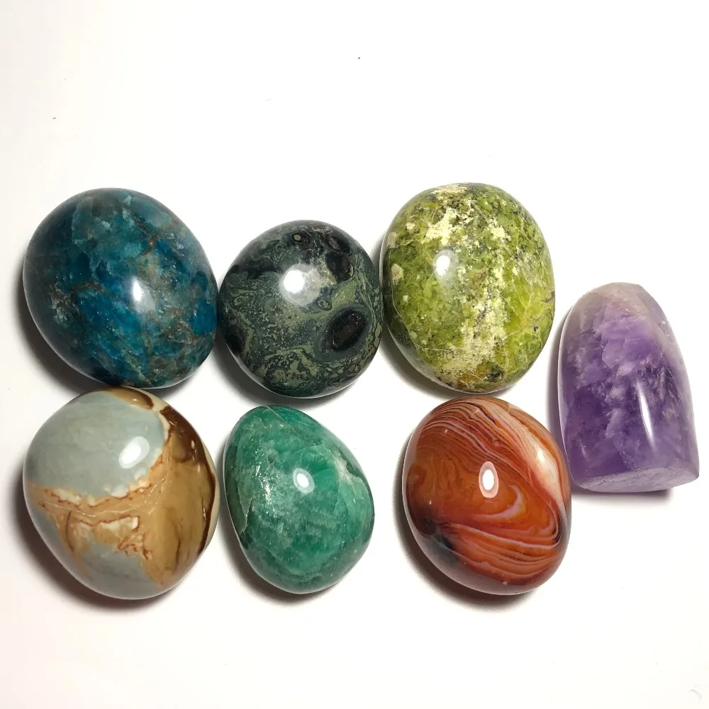 7 pcs palm stone amethyst green opal sardonyx kambaba amazonite blue opatite ocean jasper
7 pcs palm stone amethyst green opal sardonyx kambaba amazonite blue opatite ocean jasper