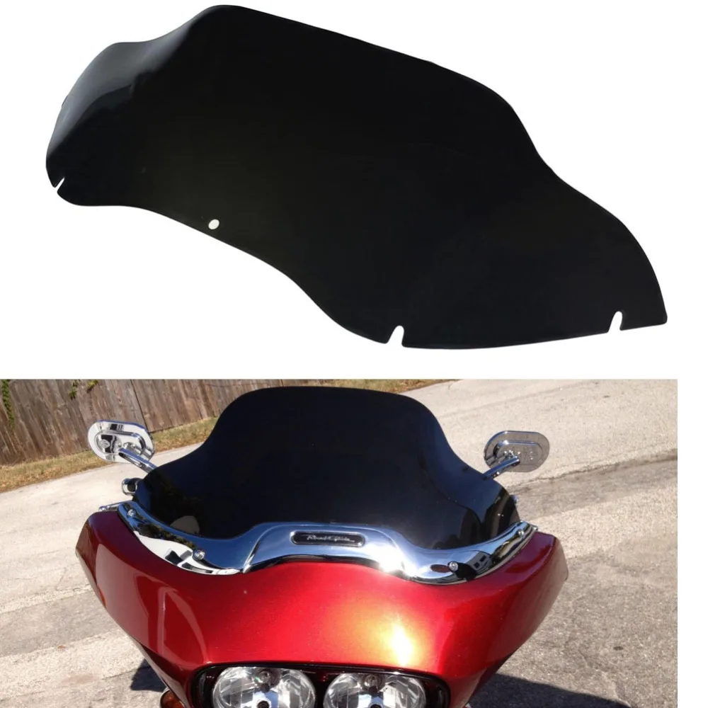 Dark Smoke Motorcycle 9.5" Tint Windshield Windscreen For Harley Road Glide FLTR FLTRX EFI FLTRI 1998-2013 99 00 09 10 11 12 13
Dark Smoke Motorcycle 9.5" Tint Windshield Windscreen For Harley Road Glide FLTR FLTRX EFI FLTRI 1998-2013 99 00 09 10 11 12 13