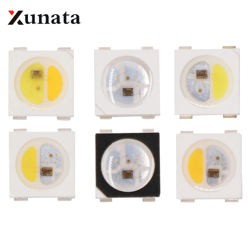 2~1000Pcs 4 Color in 1 SK6812 RGBW RGBWW RGBNW WWA RGB White SMD 3535 5050 Individually Addressable LED Chip Pixel as WS2812B 5V
2~1000Pcs 4 Color in 1 SK6812 RGBW RGBWW RGBNW WWA RGB White SMD 3535 5050 Individually Addressable LED Chip Pixel as WS2812B 5V
