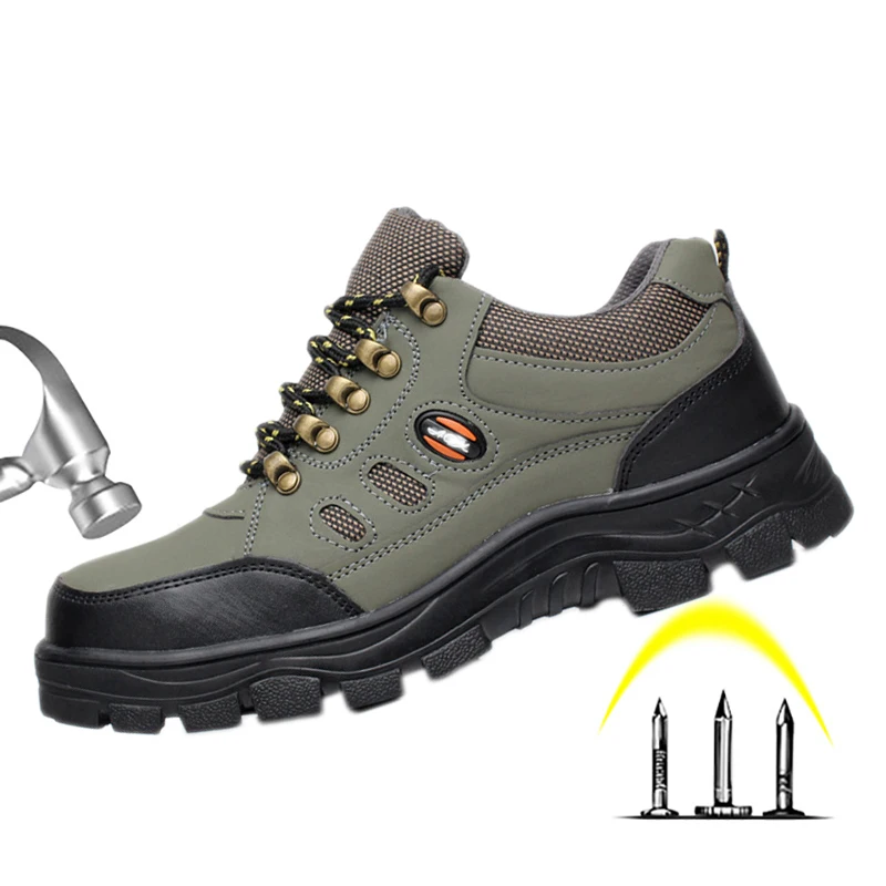 Men's Work Safety Boot Outdoor Steel Toe Cap Safety Shoes Men Army Boots Anti-slip Steel Puncture Proof Safety Boots Work Shoes
Men's Work Safety Boot Outdoor Steel Toe Cap Safety Shoes Men Army Boots Anti-slip Steel Puncture Proof Safety Boots Work Shoes
