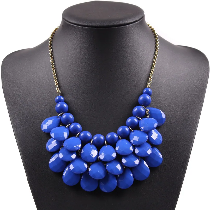 Bib Bubble Statement Necklace 2019 New Fashion Chokers For Women Jewellery Acrylic Beaded Necklaces
Bib Bubble Statement Necklace 2019 New Fashion Chokers For Women Jewellery Acrylic Beaded Necklaces