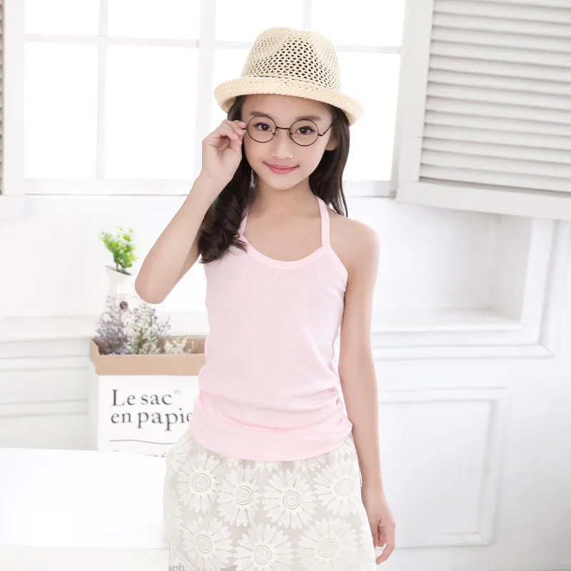Baby Girls t shirt children summer t shirts girls candy color t-shirts cotton camisole vest top summer children clothes 2-12Y
Baby Girls t shirt children summer t shirts girls candy color t-shirts cotton camisole vest top summer children clothes 2-12Y