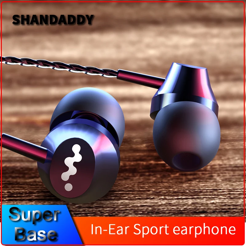 Shandaddy In-ear Wired Earphone For Mobile Phone Earphones 3.5mm In Ear Sport Micro Earphone For iPhone Xiaomi Huawei With Mic
Shandaddy In-ear Wired Earphone For Mobile Phone Earphones 3.5mm In Ear Sport Micro Earphone For iPhone Xiaomi Huawei With Mic