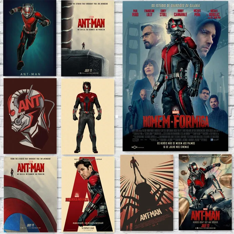 Antman Posters Movie Comic Cartoon Decorative Wall Prints Kraft Paper Retro Style Home Decoration Home art Brand CA9
Antman Posters Movie Comic Cartoon Decorative Wall Prints Kraft Paper Retro Style Home Decoration Home art Brand CA9