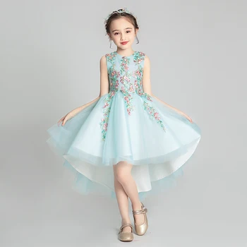Beads Children Communion Dresses Embroidery Flower Girl Irregular Wedding Pageant Sleeveless Zipper O-neck Evening Mesh Dress
Beads Children Communion Dresses Embroidery Flower Girl Irregular Wedding Pageant Sleeveless Zipper O-neck Evening Mesh Dress