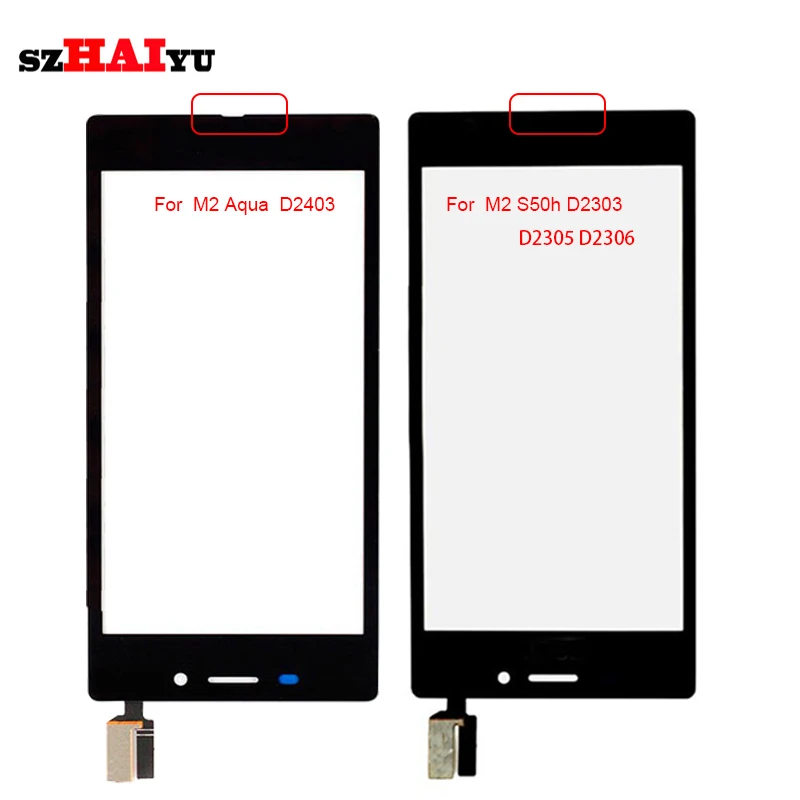SZHAIYU 4.8inch Top Front Digitizer Glass Panel for SONY Xperia M2 S50H D2302 D2303 D2305 D2306 / M2 Aqua D2403 Touch Screen
SZHAIYU 4.8inch Top Front Digitizer Glass Panel for SONY Xperia M2 S50H D2302 D2303 D2305 D2306 / M2 Aqua D2403 Touch Screen