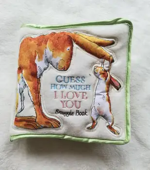 candice guo cute animal bunny baby toy soft cloth book guess how much I love you rabbit parent-child love book birthday gift 1pc
candice guo cute animal bunny baby toy soft cloth book guess how much I love you rabbit parent-child love book birthday gift 1pc