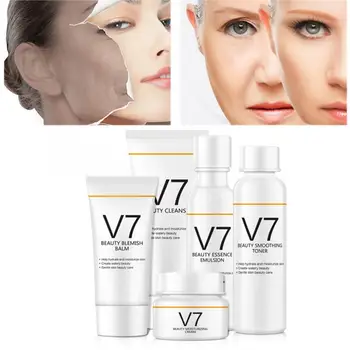 5pcs Whitening Moisturizing Set Cleanser Blemish Cream Smoothing Toner Emulsion Skin Care b
5pcs Whitening Moisturizing Set Cleanser Blemish Cream Smoothing Toner Emulsion Skin Care b