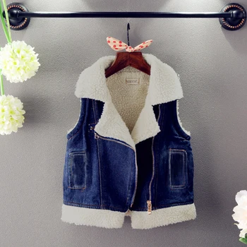 Children's clothing 2020 boys and girls berber fleece denim vest children Plus velvet outerwear
Children's clothing 2020 boys and girls berber fleece denim vest children Plus velvet outerwear