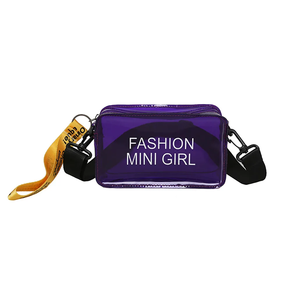 Transparent Jelly Shoulder Diagonal Small Square Wide Strap Bags Solid Bags for Girls Zipper Handbag Bag Female
Transparent Jelly Shoulder Diagonal Small Square Wide Strap Bags Solid Bags for Girls Zipper Handbag Bag Female