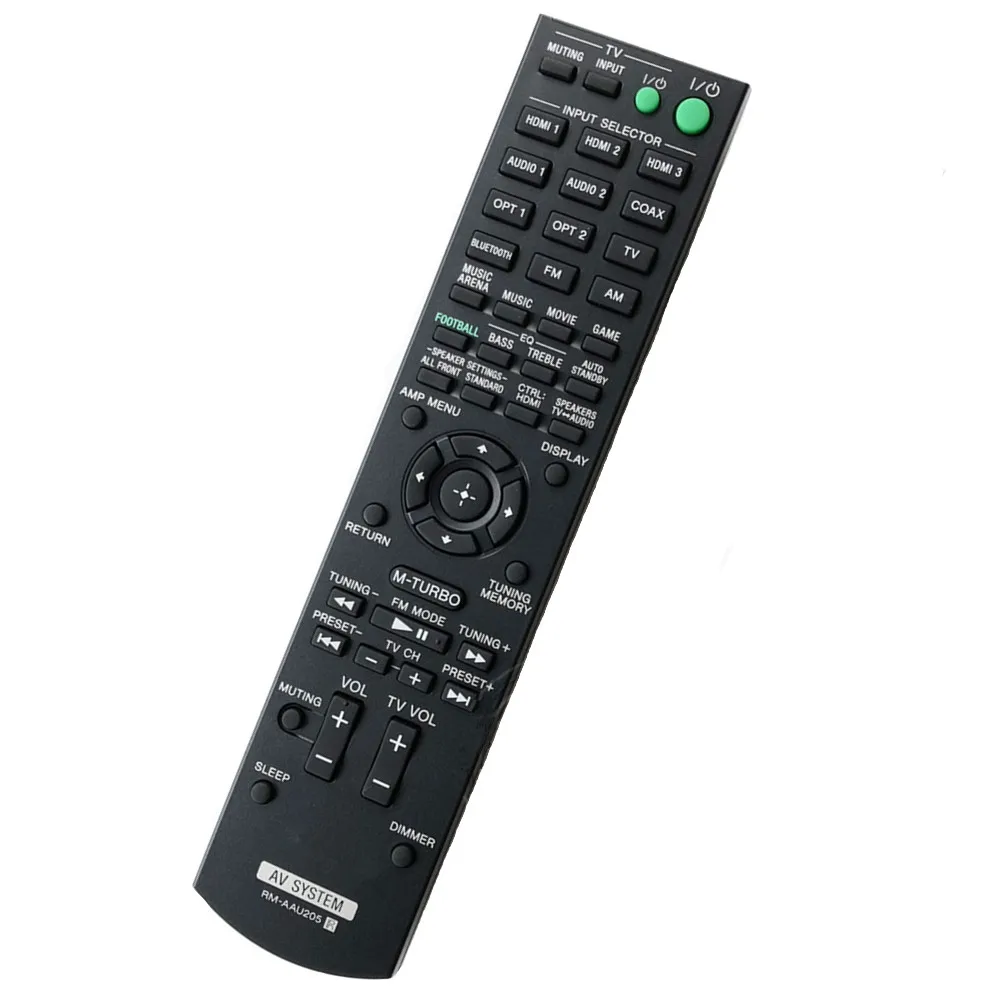 New remote control for sony AV Receiver System HT-M22 HT-M55 HT-M77 STR-KM77 STR-KM22 RM-AAU202 RM-AAU204 RM-AAU206 controller
New remote control for sony AV Receiver System HT-M22 HT-M55 HT-M77 STR-KM77 STR-KM22 RM-AAU202 RM-AAU204 RM-AAU206 controller
