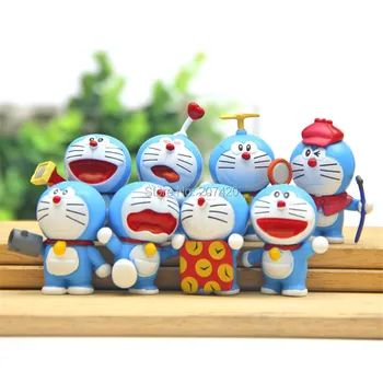 8pcs/set 4-5cm Anime Cartoon Cute Doraemon Mini PVC Figure Model Doll Toy Children Toys Gifts
8pcs/set 4-5cm Anime Cartoon Cute Doraemon Mini PVC Figure Model Doll Toy Children Toys Gifts