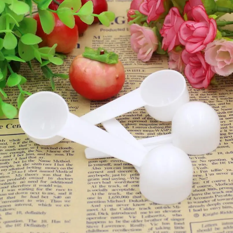 10ml 5g Measuring Plastic Scoop PP Measure Spoon Plastic Measuring Scoop 5g Measure Spoons Kitchen Tool LX4897
10ml 5g Measuring Plastic Scoop PP Measure Spoon Plastic Measuring Scoop 5g Measure Spoons Kitchen Tool LX4897