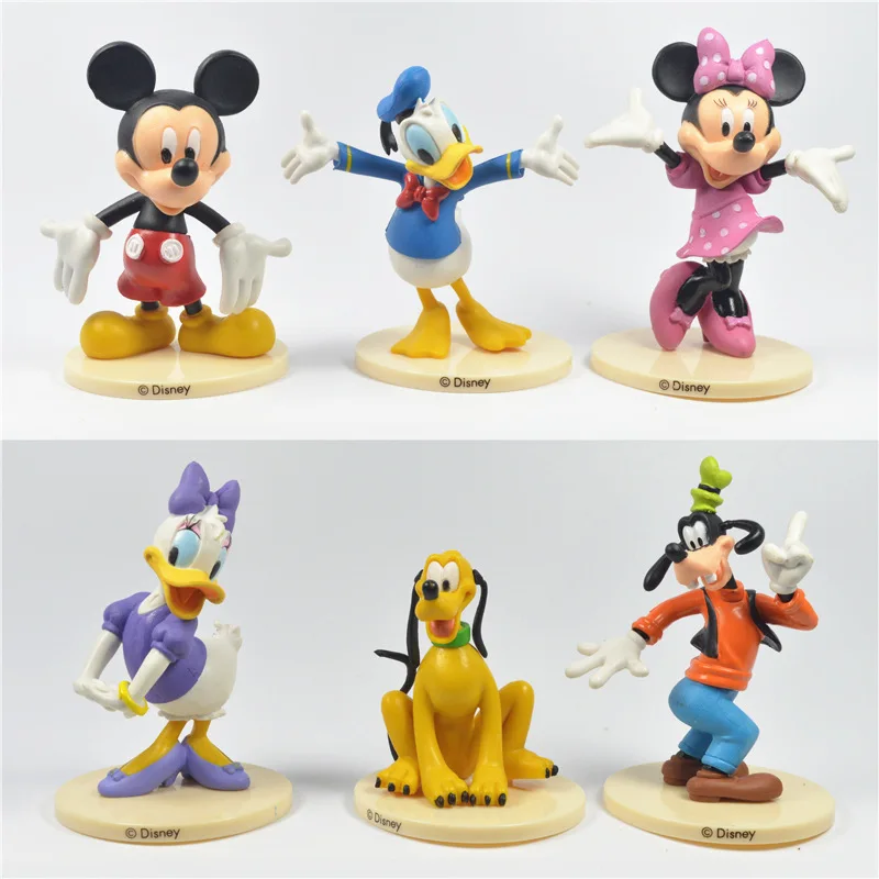 Disney Kid Toys 6pcs/Set 7-9cm Mickey Minnie Mouse Clubhouse Donald Duck Collectors Action Figure Toys Christmas Gift Doll
Disney Kid Toys 6pcs/Set 7-9cm Mickey Minnie Mouse Clubhouse Donald Duck Collectors Action Figure Toys Christmas Gift Doll