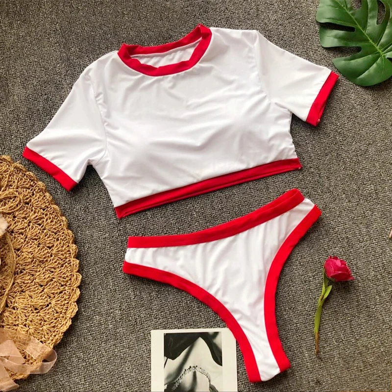 CALOFE Swimwear Push Up Two-piece Suit New Women Bathing Suit Brazilian Thong Bikini 2019 Bathers Female T-shirt Swimsuit
CALOFE Swimwear Push Up Two-piece Suit New Women Bathing Suit Brazilian Thong Bikini 2019 Bathers Female T-shirt Swimsuit