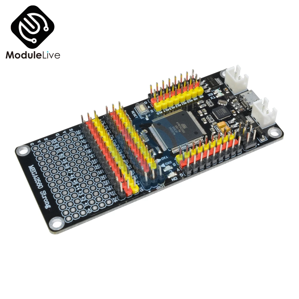 Плата микроконтроллера MEGA 2560 MEGA2560 R3 ATmega2560 ATmega16U2 модуль для Arduino Micro USB 16 МГц замена