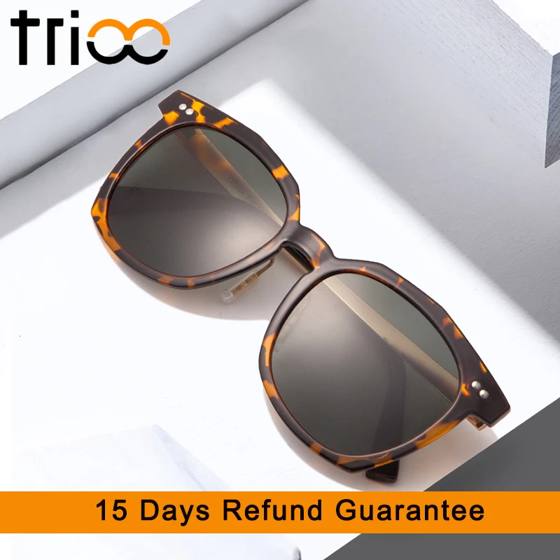 TRIOO Polygonal Polarized Women Men Sunglasses Tortoiseshell Green Sun glasses Unisex Driving New Gafas De Sol Oculos UV400
TRIOO Polygonal Polarized Women Men Sunglasses Tortoiseshell Green Sun glasses Unisex Driving New Gafas De Sol Oculos UV400