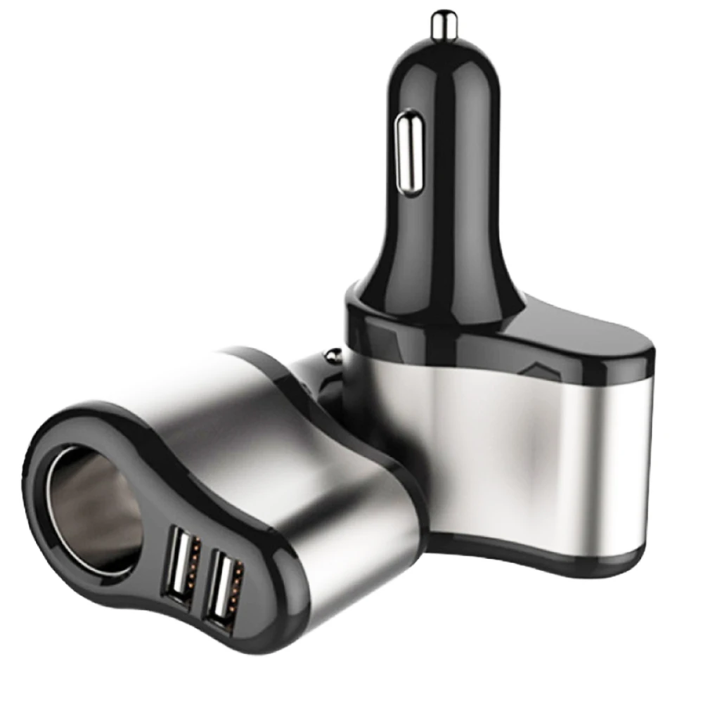 Dual USB Charger Socket Splitter Electronic Cigarette Lighter Car Lighter Adapter 2.1A 1A Charger for iPhone Phone 12V-24V
Dual USB Charger Socket Splitter Electronic Cigarette Lighter Car Lighter Adapter 2.1A 1A Charger for iPhone Phone 12V-24V