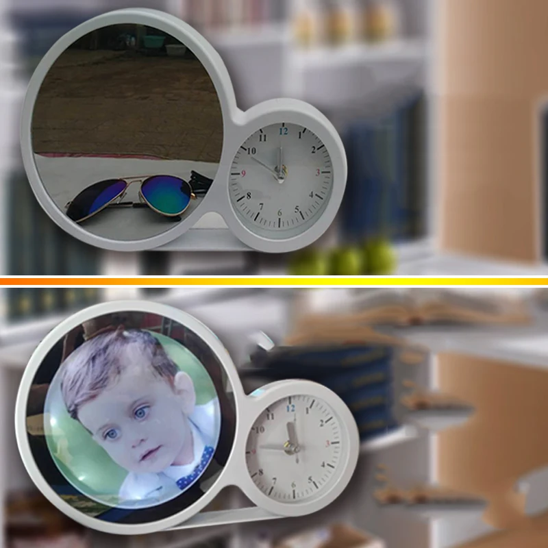 Aqumotic Mirror LED Light Box Photo Frame Round Clock Multifunction Decor Night Light Acrylic Picture Frames Table Lamp Tool
Aqumotic Mirror LED Light Box Photo Frame Round Clock Multifunction Decor Night Light Acrylic Picture Frames Table Lamp Tool