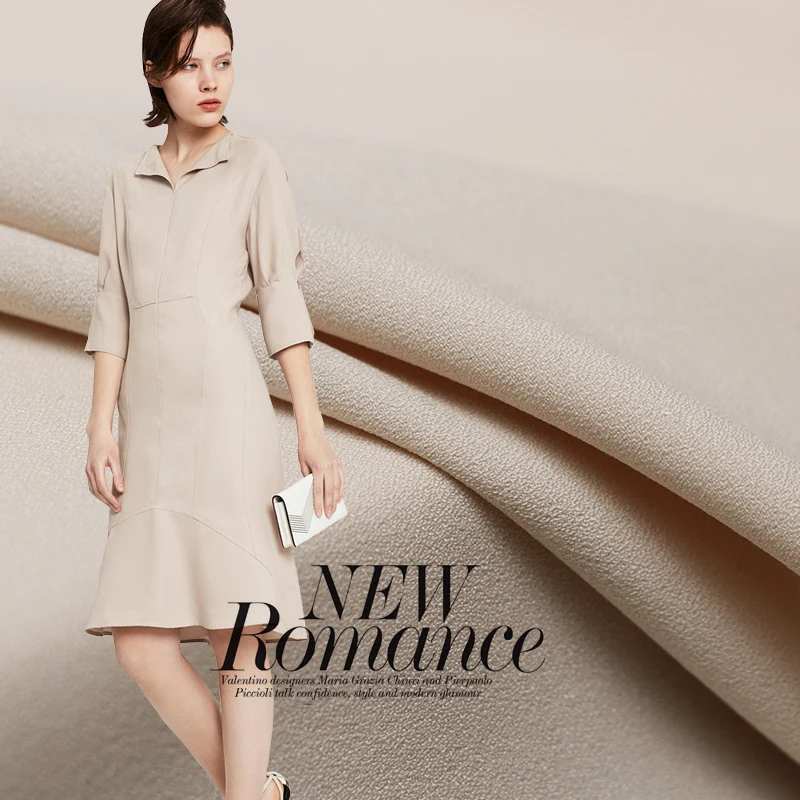 2018 New Classical Nude colors Crepe Fabric For Women Dress Width 148cm Polyester Clothing cloth For DIY Sewing High-end custom
2018 New Classical Nude colors Crepe Fabric For Women Dress Width 148cm Polyester Clothing cloth For DIY Sewing High-end custom