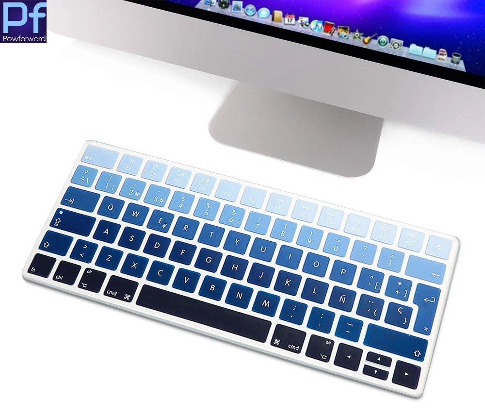 Spanish Spain letters Language Keyboard Cover Silicone Skin for Apple Magic Keyboard (MLA22LL/A) European/ISO Keyboard Layout
Spanish Spain letters Language Keyboard Cover Silicone Skin for Apple Magic Keyboard (MLA22LL/A) European/ISO Keyboard Layout