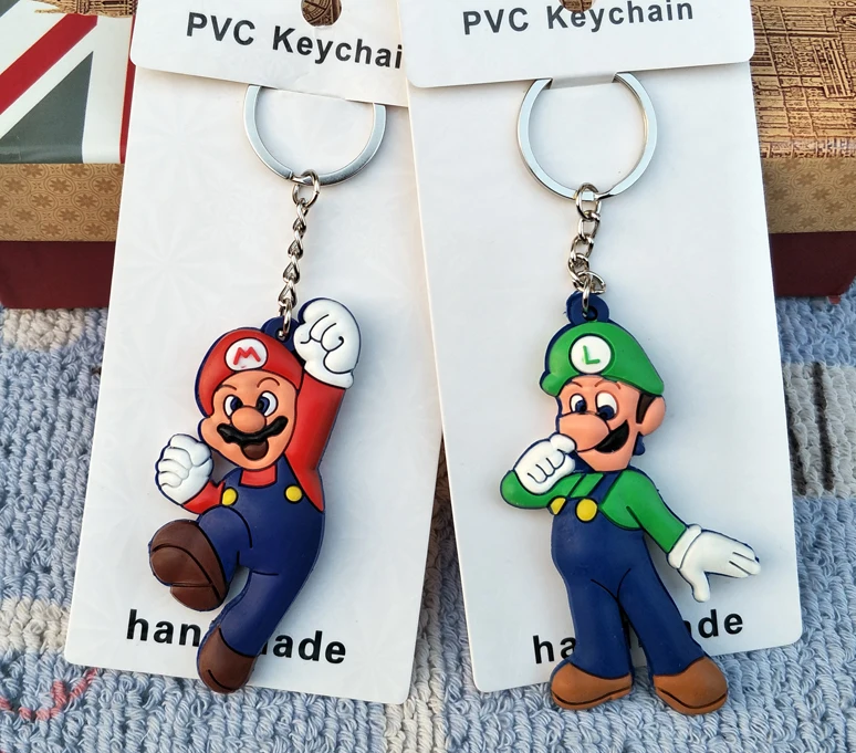 Super Mario bros Big Anime Key Chain PVC Figure Morty Keyring Toy Keychain Keyholder Birthday Gifts Unisex NEW
Super Mario bros Big Anime Key Chain PVC Figure Morty Keyring Toy Keychain Keyholder Birthday Gifts Unisex NEW