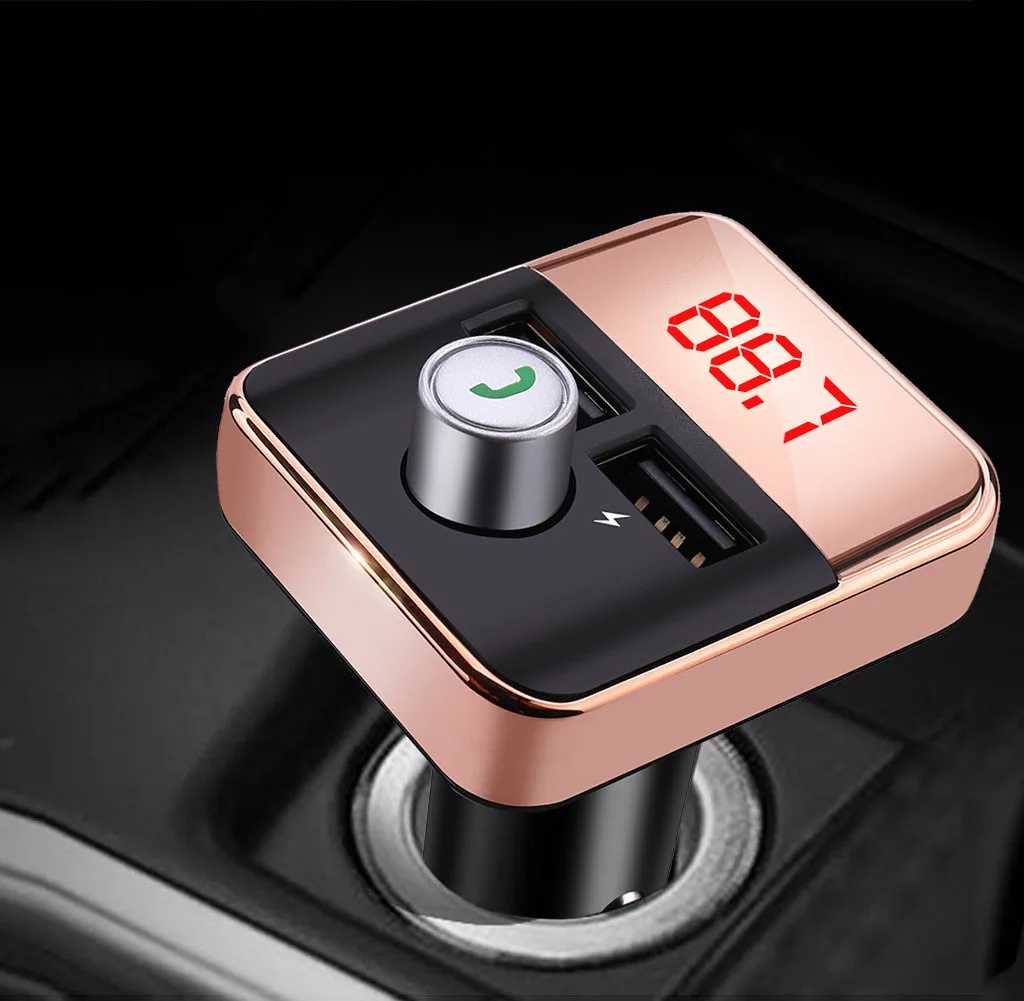 Dc12-24v Bluetooth Car Fm Transmitter Fm High Speed Usb 2.0 Wireless Transmission Wireless Radio Adapter Charger Mp3 Player #Zer
Dc12-24v Bluetooth Car Fm Transmitter Fm High Speed Usb 2.0 Wireless Transmission Wireless Radio Adapter Charger Mp3 Player #Zer