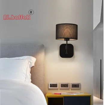 Modern LED black wall lamps E27 With Lampshade simple creative Lighting Fixtures for Living room
Modern LED black wall lamps E27 With Lampshade simple creative Lighting Fixtures for Living room