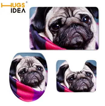 HUGSIDEA Creative 3D Bathroom Toilet Seat Cover Fashion Pug Dog Bull Terrier WC Floor Mats Toilet Lid Pad Overcoat Toilet Case
HUGSIDEA Creative 3D Bathroom Toilet Seat Cover Fashion Pug Dog Bull Terrier WC Floor Mats Toilet Lid Pad Overcoat Toilet Case