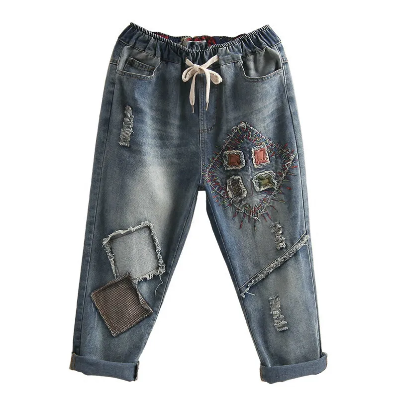 2019 High Waist Mom Female Vintage Jeans For Women Trousers Denim Straight Pants Patchwork Jeans Woman Loose Mujer Femme 
2019 High Waist Mom Female Vintage Jeans For Women Trousers Denim Straight Pants Patchwork Jeans Woman Loose Mujer Femme