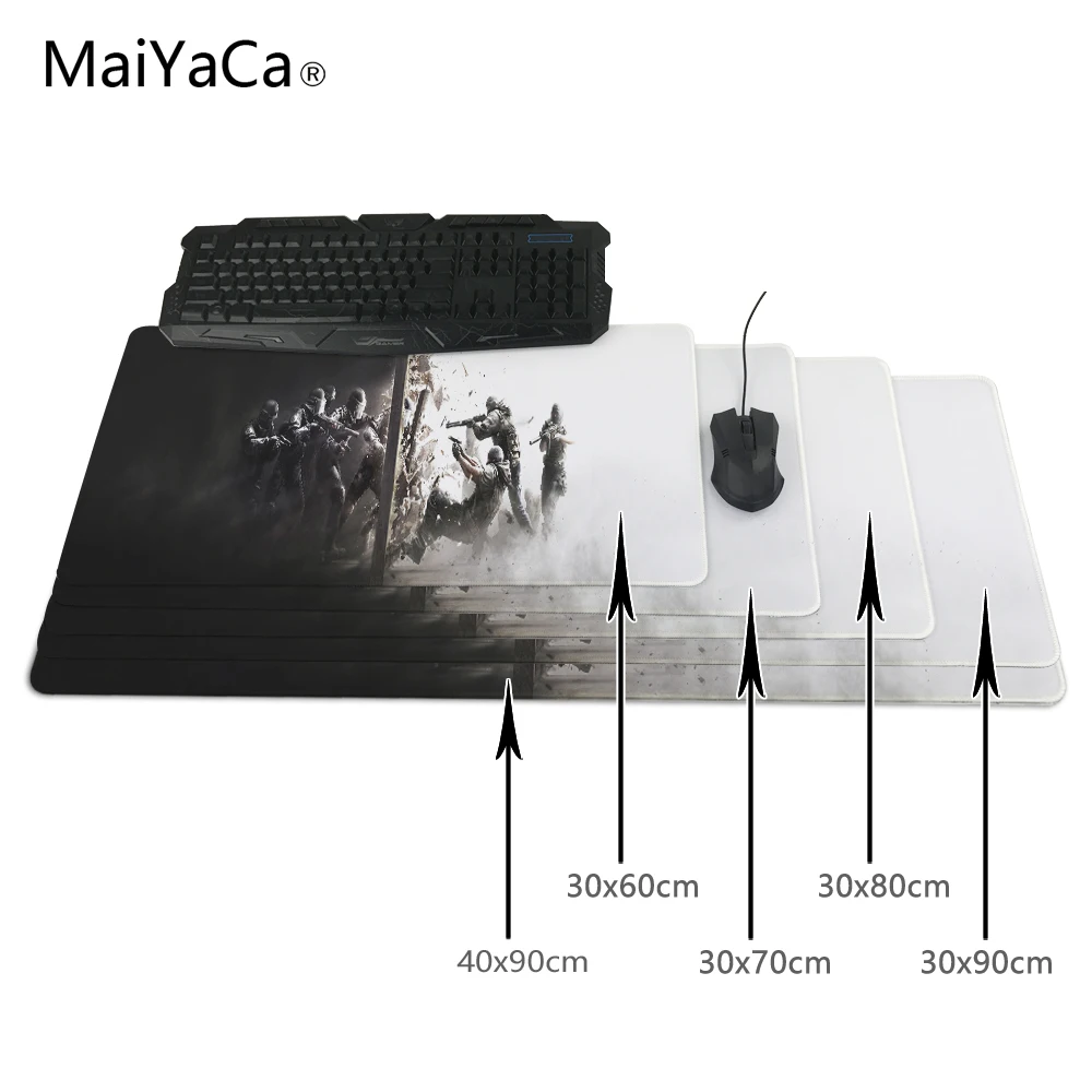 MaiYaCa Rainbow Six Siege Teams 400x900x2mm Breach Anti-slip Mouse Pad Gamer Large Professional Gaming Mousepad Grande Keyboard
MaiYaCa Rainbow Six Siege Teams 400x900x2mm Breach Anti-slip Mouse Pad Gamer Large Professional Gaming Mousepad Grande Keyboard