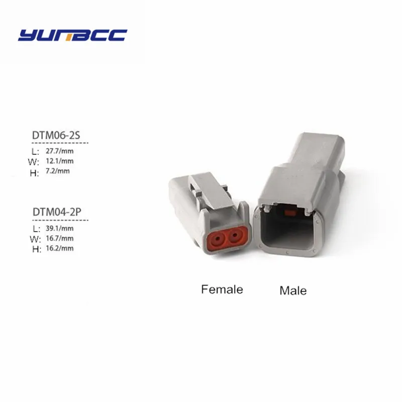 5Sets 2pin Deutsch DTM connector Waterproof Electrical Inlet Air Temperature Sensor plug DTM06-2S / ATM06-2S DTM04-2P / ATM04-2P
5Sets 2pin Deutsch DTM connector Waterproof Electrical Inlet Air Temperature Sensor plug DTM06-2S / ATM06-2S DTM04-2P / ATM04-2P
