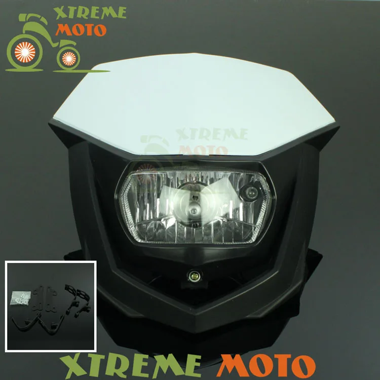 Universal Headlights Headlamp Street For CRF CR XR KTM YZ WR KX KLX RM RMZ RMX DR DRZ TC FE FC Enduro Motocross
Universal Headlights Headlamp Street For CRF CR XR KTM YZ WR KX KLX RM RMZ RMX DR DRZ TC FE FC Enduro Motocross