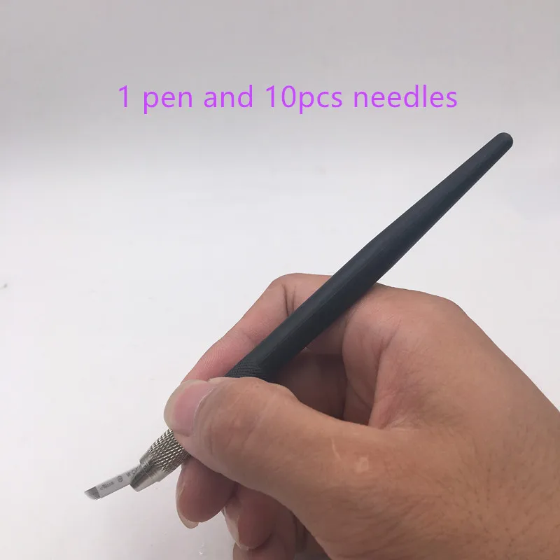 Free shipping Manual tattoo pen Eyebrow Tattoo Microblade Pen Permanent Makeup Microblading Eye Lip Tattooing Machine pen kit
Free shipping Manual tattoo pen Eyebrow Tattoo Microblade Pen Permanent Makeup Microblading Eye Lip Tattooing Machine pen kit