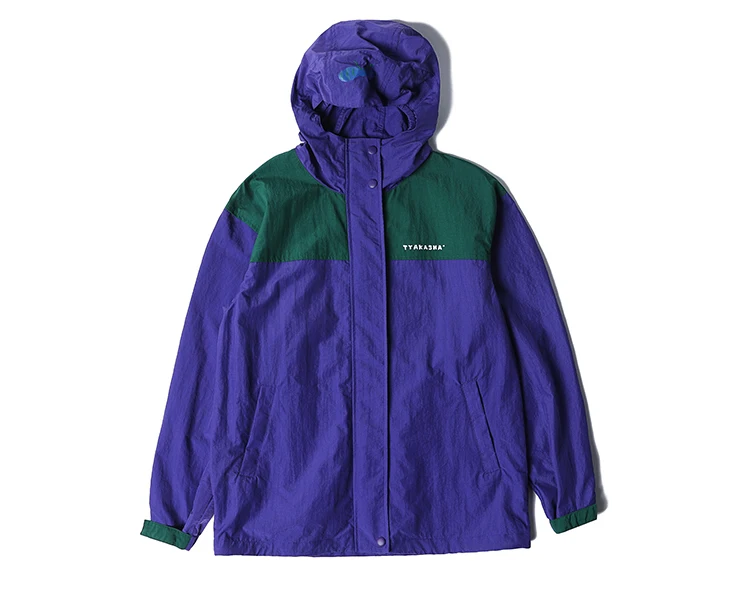 2019 Spring New Design Women Hooded Basic Jackets Long Sleeve Zipper Color Block Purple Letters Print Femme Loose Outwear Coats
2019 Spring New Design Women Hooded Basic Jackets Long Sleeve Zipper Color Block Purple Letters Print Femme Loose Outwear Coats