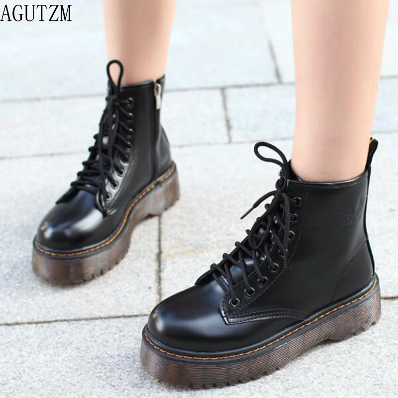 High quality platform autumn and winter add cotton warm motorcycle boots martin boots women's punk ankle boots size 35-40 v609
High quality platform autumn and winter add cotton warm motorcycle boots martin boots women's punk ankle boots size 35-40 v609