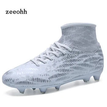 zeeohh New Anti-skid Stable And Sensitive Long Spikes High-top Adult Children's Soccer Shoes Pattern Elastic Socks Sneakers
zeeohh New Anti-skid Stable And Sensitive Long Spikes High-top Adult Children's Soccer Shoes Pattern Elastic Socks Sneakers