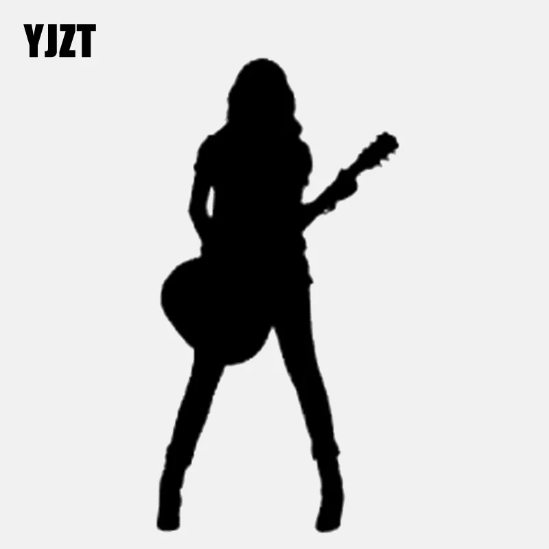 YJZT 7.3CM*14.4CM Lovely Girl Guitar Rock Music Vinly High Quality Car Sticker C22-0615
YJZT 7.3CM*14.4CM Lovely Girl Guitar Rock Music Vinly High Quality Car Sticker C22-0615