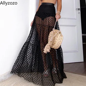 Allyzozo casual high waist skirts womens mesh bohemian summer black skirt beach sexy white plus size long skirts ladies 2019
Allyzozo casual high waist skirts womens mesh bohemian summer black skirt beach sexy white plus size long skirts ladies 2019