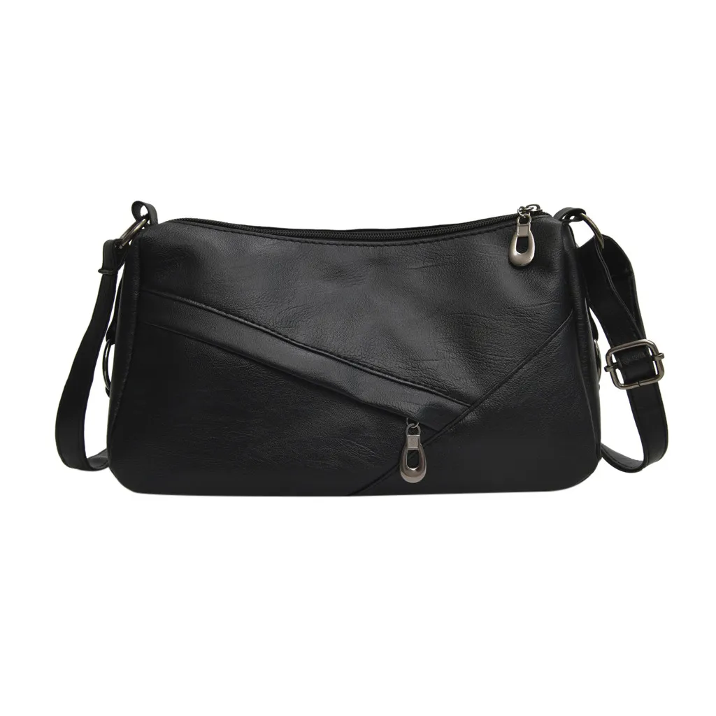 ISHOWTIENDA Fashion Ladies Classic Solid Color Zipper Temperament Shoulder Bag Messenger Bag Sac Main Femme
ISHOWTIENDA Fashion Ladies Classic Solid Color Zipper Temperament Shoulder Bag Messenger Bag Sac Main Femme