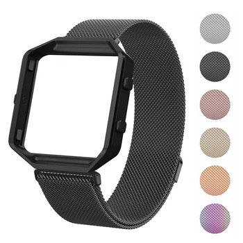 Compatible for Fitbit Blaze Bands with Frame Stainless Steel Magnetic Milanese Loop Strap Bracelet for Fitbit Blaze Wristband
Compatible for Fitbit Blaze Bands with Frame Stainless Steel Magnetic Milanese Loop Strap Bracelet for Fitbit Blaze Wristband