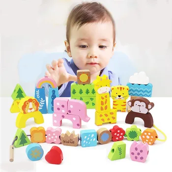 Cartoon Animal Digital Wooden Beaded Rope Learning Education Toys For Children Wooden Block Beads Toys
Cartoon Animal Digital Wooden Beaded Rope Learning Education Toys For Children Wooden Block Beads Toys
