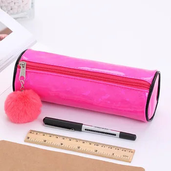 Iridescent Laser Pencil Case PU School Supplies Stationery Gift Round Pencilcase Cute Pencil Box School Tool Storage Makeup Bag
Iridescent Laser Pencil Case PU School Supplies Stationery Gift Round Pencilcase Cute Pencil Box School Tool Storage Makeup Bag