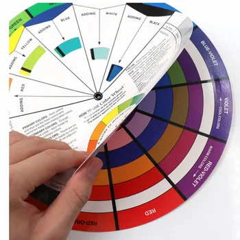 Tattoo pigment mix color paper card wheel 12 color guide round circle color wheel for tattoo accessories 3pcs
Tattoo pigment mix color paper card wheel 12 color guide round circle color wheel for tattoo accessories 3pcs