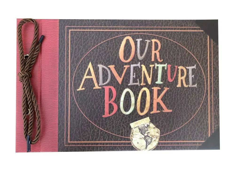 3-D Raised Our Adventure Book Embossed Scrapbook Album, 11.6 x 7.5 inch, 29.5cm x 19.5cm, Light Brown Pages
3-D Raised Our Adventure Book Embossed Scrapbook Album, 11.6 x 7.5 inch, 29.5cm x 19.5cm, Light Brown Pages