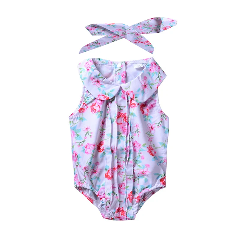 Infant Baby Clothes Floral Peter Pan Collar Romper Sleeveless White Jumpsuit Invisible Button Bebe Kids Clothes
Infant Baby Clothes Floral Peter Pan Collar Romper Sleeveless White Jumpsuit Invisible Button Bebe Kids Clothes