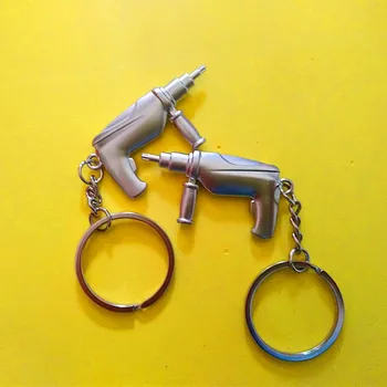 20 Pcs Mini tool keychains Electricity Drill keyring Electricity keychain metal keychain zinc alloy key ring creative keychain
20 Pcs Mini tool keychains Electricity Drill keyring Electricity keychain metal keychain zinc alloy key ring creative keychain